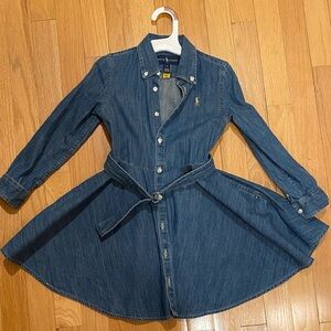 Ralph Lauren Blue Denim Dress